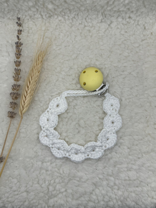 Gehaakt speenkoord Wit