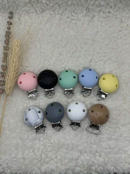 Gehaakt speenkoord Grijs