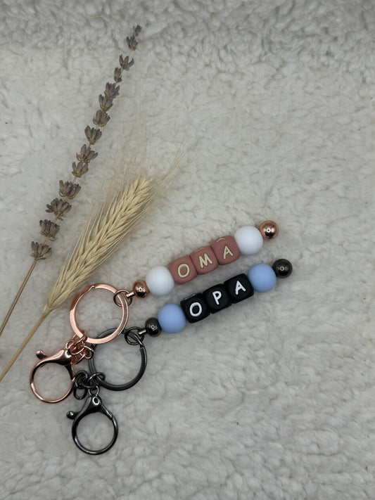 Sleutelhanger Opa en/of Oma